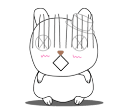 Cutie mini rabbit boy sticker #7035857