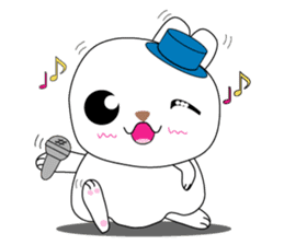 Cutie mini rabbit boy sticker #7035859