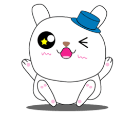 Cutie mini rabbit boy sticker #7035861
