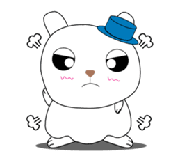 Cutie mini rabbit boy sticker #7035875