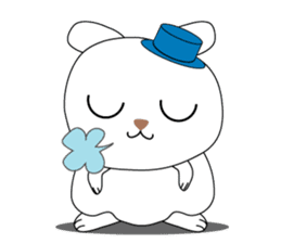 Cutie mini rabbit boy sticker #7035877
