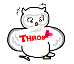 HAPPY OWL COU sticker #7036530