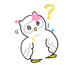 HAPPY OWL COU sticker #7036532