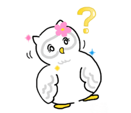 HAPPY OWL COU sticker #7036532