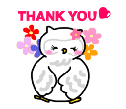 HAPPY OWL COU sticker #7036534