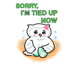 HAPPY OWL COU sticker #7036537