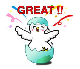 HAPPY OWL COU sticker #7036539