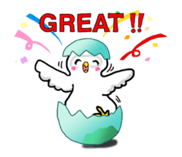 HAPPY OWL COU sticker #7036539