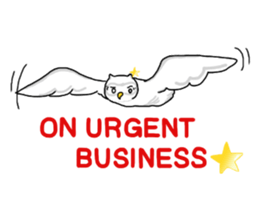 HAPPY OWL COU sticker #7036544