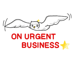 HAPPY OWL COU sticker #7036544