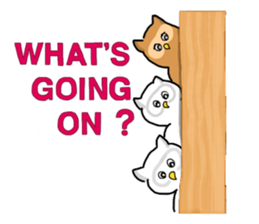 HAPPY OWL COU sticker #7036548