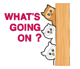 HAPPY OWL COU sticker #7036548