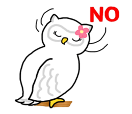 HAPPY OWL COU sticker #7036549