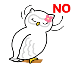 HAPPY OWL COU sticker #7036549