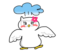 HAPPY OWL COU sticker #7036551