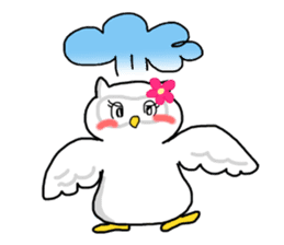 HAPPY OWL COU sticker #7036551