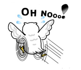 HAPPY OWL COU sticker #7036554