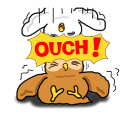 HAPPY OWL COU sticker #7036561