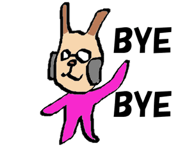 It is a Sticker of cat glasses sticker #7036574