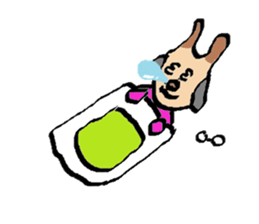 It is a Sticker of cat glasses sticker #7036577