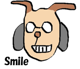 It is a Sticker of cat glasses sticker #7036579