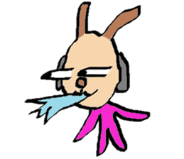 It is a Sticker of cat glasses sticker #7036582