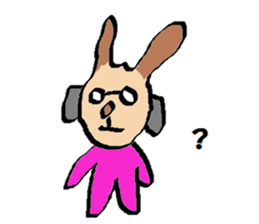 It is a Sticker of cat glasses sticker #7036584