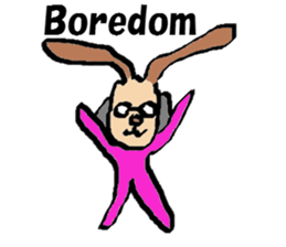 It is a Sticker of cat glasses sticker #7036592