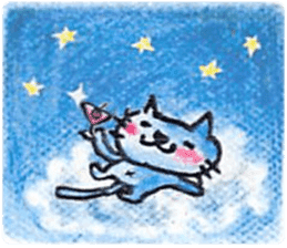 sky blue + sticker #7036661