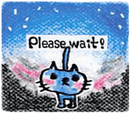 sky blue + sticker #7036675