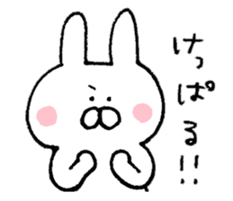 Mr. rabbit of Tsugaru valve sticker #7037513