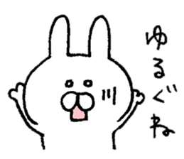 Mr. rabbit of Tsugaru valve sticker #7037520