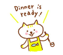 Cute! cat wife. nekoyome sticker #7037628