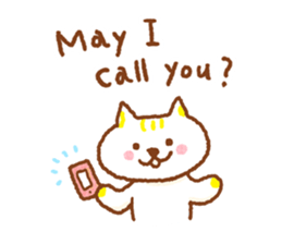 Cute! cat wife. nekoyome sticker #7037629