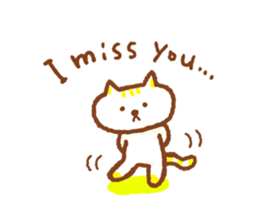 Cute! cat wife. nekoyome sticker #7037638