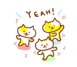Cute! cat wife. nekoyome sticker #7037641