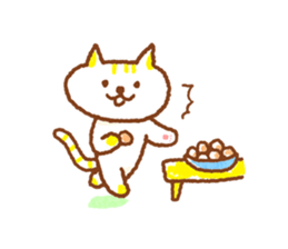 Cute! cat wife. nekoyome sticker #7037647
