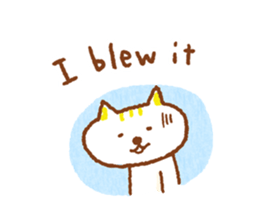 Cute! cat wife. nekoyome sticker #7037659