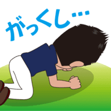 strong hitter motoki ito of golf sticker sticker #7037952