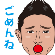 strong hitter motoki ito of golf sticker sticker #7037956