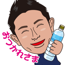 strong hitter motoki ito of golf sticker sticker #7037970