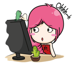 Scorpio Girl (EN) sticker #7038026