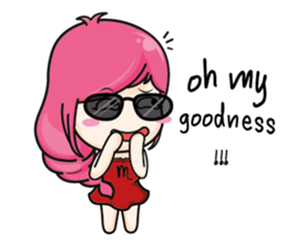 Scorpio Girl (EN) sticker #7038041