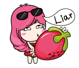 Scorpio Girl (EN) sticker #7038045