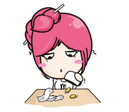 Scorpio Girl (EN) sticker #7038057