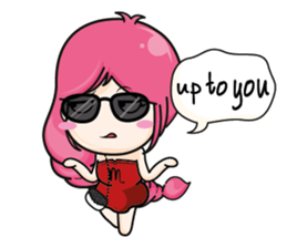 Scorpio Girl (EN) sticker #7038062