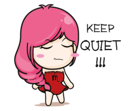 Scorpio Girl (EN) sticker #7038063