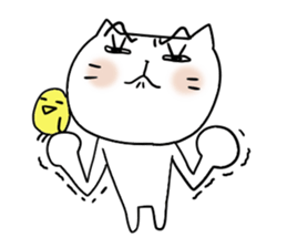 Cat and bird 4 Revision sticker #7038133