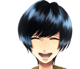 IKEMEN's FACE KIDOAIRAKU sticker #7038147