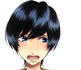 IKEMEN's FACE KIDOAIRAKU sticker #7038148